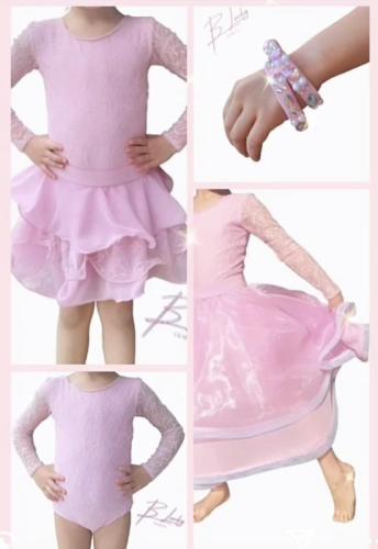 Baby pink Lace 3 piece Juvenile Costume
